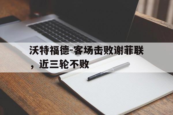 沃特福德-客场击败谢菲联,近三轮不败的简单介绍